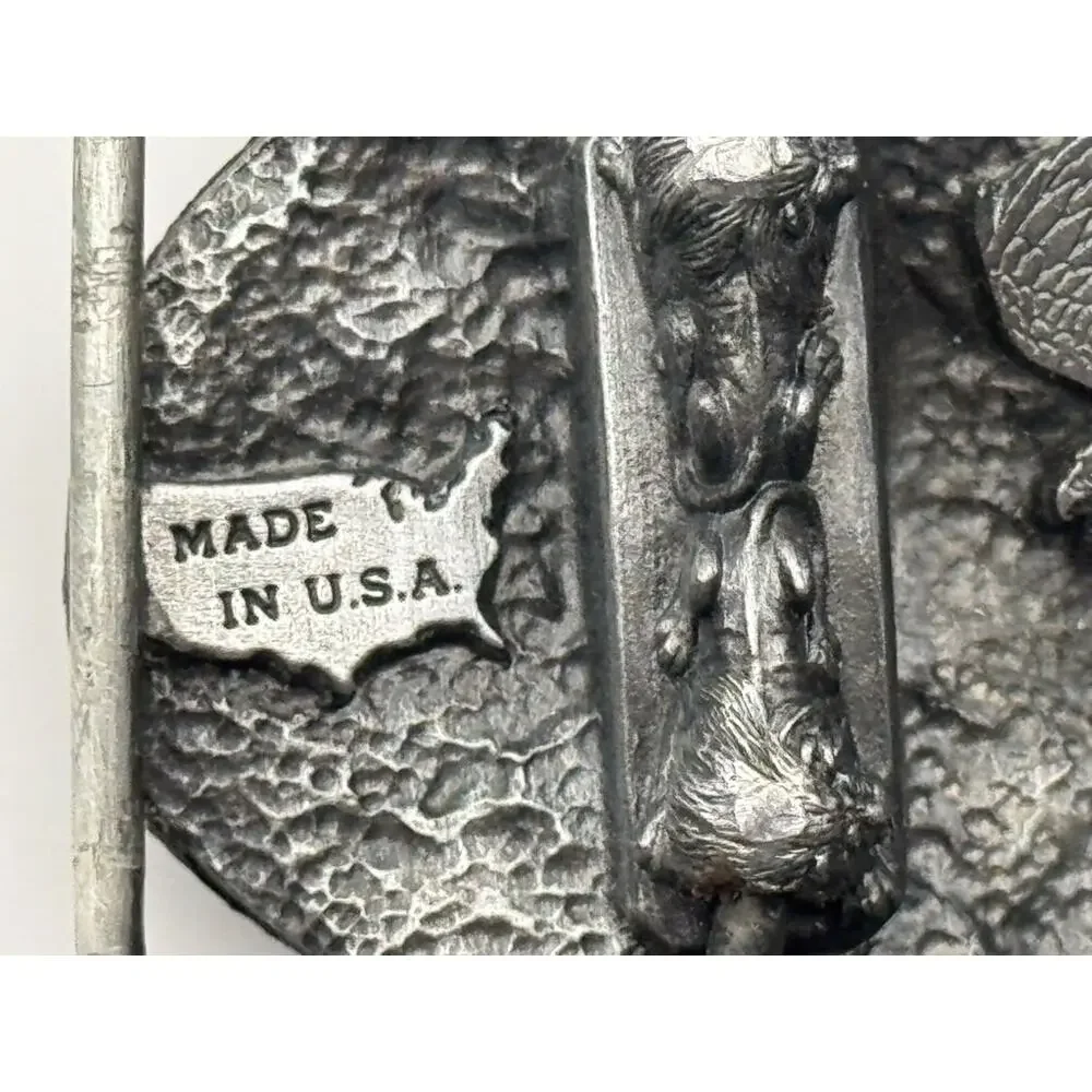 Arroyo Grande Buckle Co. American Eagle Belt Buckle Vintage Western Collectible